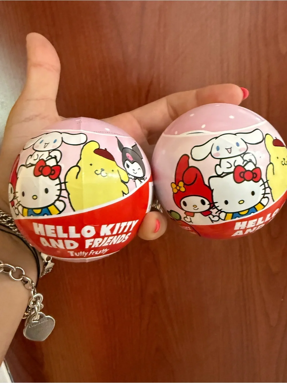 Sanrio Hello Kitty and Friends Tutty Frutty Blind Ball Mystery Capsule NWT